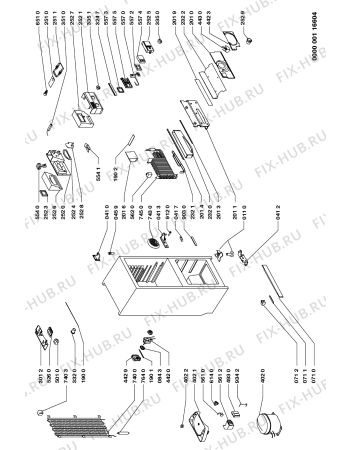 Схема №1 EFF 110 F с изображением Кабель-адаптер для холодильной камеры Whirlpool 481921478559