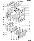 Схема №2 FZ891P1IXAUS (F042768) с изображением Наставление для плиты (духовки) Indesit C00195988