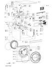 Схема №2 AQUASTEAM 1200 WP с изображением Обшивка для стиралки Whirlpool 480111102875