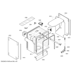 Схема №1 SL65E331EU с изображением Набор кнопок для посудомойки Bosch 00600475