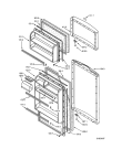 Схема №1 ART 716 с изображением Шарнир для холодильника Whirlpool 481241718905