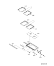 Схема №4 KRBV - 9725  I с изображением Декоративная панель для холодильника Whirlpool 482000003175