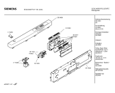 Схема №4 SE24A230FF с изображением Передняя панель для посудомоечной машины Siemens 00369488
