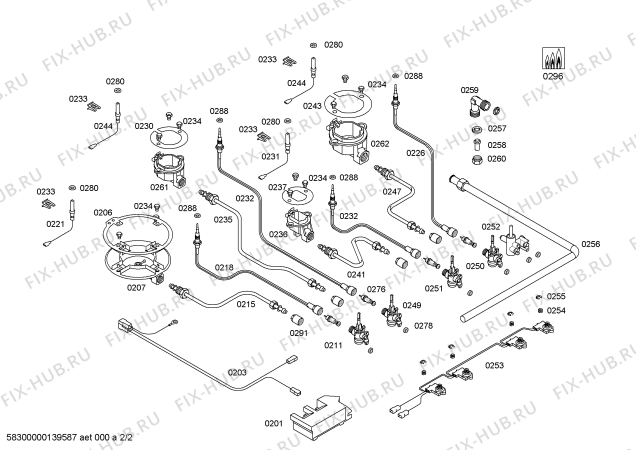 Схема №1 PCI815M90E ENC.PCI815M90E 3G+1W BO76F M.S.AÑO/09 с изображением Коллектор для электропечи Bosch 00674785