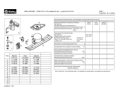 Схема №1 5GV410E с изображением Монтажный набор для холодильника Bosch 00096836