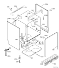 Схема №2 F88065VI1P с изображением Обшивка для электропосудомоечной машины Aeg 1173696178