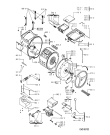 Схема №1 AWF 410/IG с изображением Обшивка для стиралки Whirlpool 481245219763