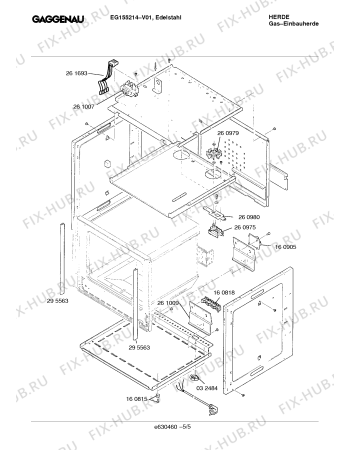 Схема №2 EG155214 с изображением Клемма для плиты (духовки) Bosch 00160818