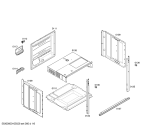 Схема №2 E1972N0 MEGA 1972N EXCELLENT с изображением Панель управления для плиты (духовки) Bosch 00441443