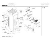 Схема №1 KS34U31NE с изображением Крышка для холодильной камеры Siemens 00266098