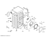 Схема №2 WM10E260TH с изображением Силовой модуль для стиралки Siemens 00662843