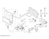 Схема №2 SKE53M25EU с изображением Набор кнопок для посудомоечной машины Bosch 00618758