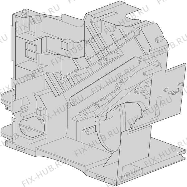 Большое фото - Часть корпуса для кофеварки (кофемашины) DELONGHI 5313232511 в гипермаркете Fix-Hub