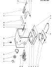 Схема №2 G631G3W (F013830) с изображением Клавиша для духового шкафа Indesit C00049324