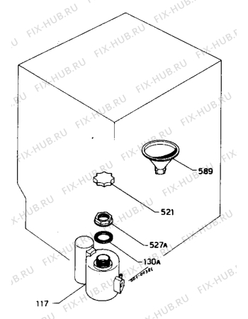 Взрыв-схема посудомоечной машины Zanussi ID6430W - Схема узла Water softener 066