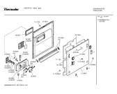 Схема №3 DW44FI с изображением Шаблон для посудомоечной машины Bosch 00590040