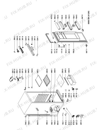 Схема №1 WM1602 A+W с изображением Микромодуль для холодильной камеры Whirlpool 480131100371