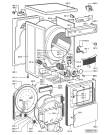 Схема №1 AWL 241 с изображением Декоративная панель для стиральной машины Whirlpool 481245210121