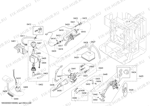Схема №4 TE706209RW EQ.7 Plus с изображением Модуль управления для кофеварки (кофемашины) Bosch 00653431