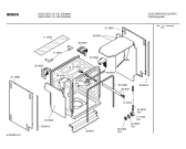 Схема №3 SGI5315EU с изображением Передняя панель для посудомоечной машины Bosch 00352653