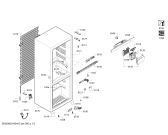 Схема №2 3KSP5660 с изображением Дверь морозильной камеры для холодильника Bosch 00689097