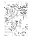 Схема №1 GSI 663 IN с изображением Панель для электропосудомоечной машины Whirlpool 481245379668
