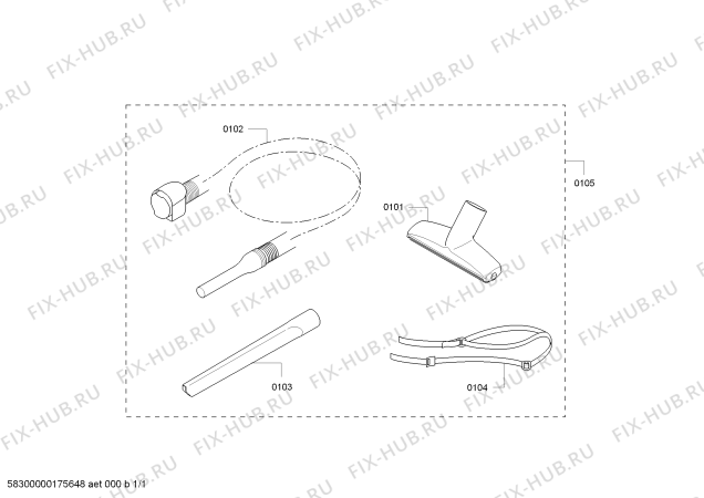 Bosch BHZKIT1 Athlet Accessory Kit