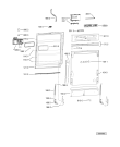 Схема №1 ADG 7642 IX с изображением Всякое для посудомоечной машины Whirlpool 480140103093