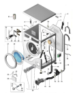Схема №1 AP846X (F015093) с изображением Инструкция по обслуживанию для стиралки Indesit C00052891