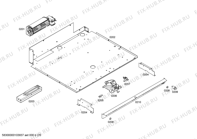 Схема №2 C271BW с изображением Стеклянная полка для плиты (духовки) Bosch 00473700