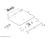 Схема №2 C271BW с изображением Стеклянная полка для плиты (духовки) Bosch 00473700