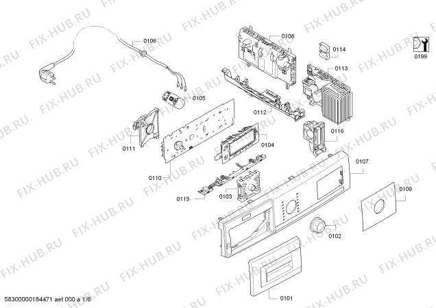 Схема №3 WT48Y773NL iQ800 SelfCleaning Condenser с изображением Ручка для сушилки Siemens 12006429