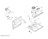 Схема №2 HCE778351W с изображением Соединительный кабель для плиты (духовки) Bosch 00651599
