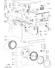Схема №1 WAK 8000 с изображением Обшивка для стиральной машины Whirlpool 480111102405