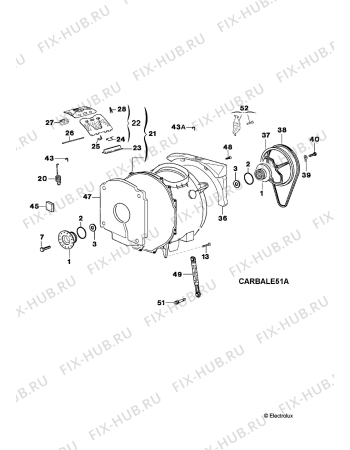 Взрыв-схема стиральной машины Arthurmartinelux AWT1116AA - Схема узла Functional parts 267