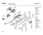 Схема №1 SE34430 с изображением Вкладыш в панель для посудомойки Siemens 00361120