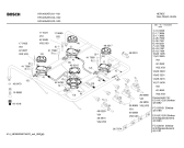 Схема №1 HSV495AEU, Bosch с изображением Планка для плиты (духовки) Bosch 00439644