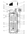 Схема №1 TČ300-1/Z-ND (270529, TČ300-1/Z) с изображением Фланец для электроводонагревателя Gorenje 765242