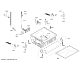 Схема №3 SGS55E12AR с изображением Передняя панель для посудомоечной машины Bosch 00668517