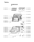 Схема №1 OX495810/HZA с изображением Ручка двери для электропечи Moulinex FS-2100024237