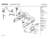 Схема №1 CV50900IL с изображением Панель управления для стиральной машины Bosch 00299071