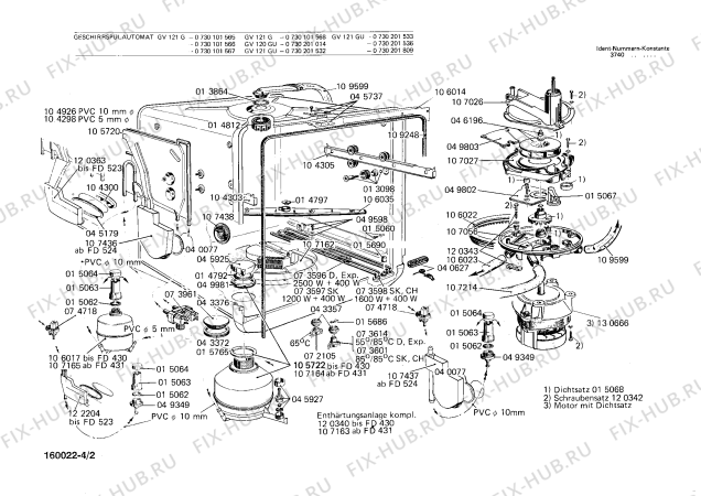 Схема №1 CG0141 CG0140 с изображением Обратный клапан для посудомоечной машины Bosch 00045927