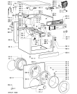 Схема №1 AWM 1250 с изображением Обшивка для стиралки Whirlpool 481245210989