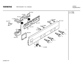 Схема №4 HB91554GB с изображением Панель управления для духового шкафа Siemens 00361513
