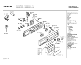 Схема №2 WM20850II SIWAMAT 2085 с изображением Панель управления для стиральной машины Siemens 00296502