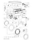 Схема №2 AWP 092/1 с изображением Моторчик для стиралки Whirlpool 481236158357