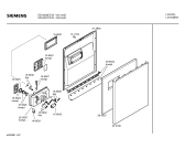 Схема №3 SE24237EE EXPRES SE24237 с изображением Панель управления для посудомойки Siemens 00365080