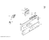 Схема №3 SGV43M03EP с изображением Декоративная рамка для электропосудомоечной машины Bosch 00671824