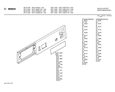 Схема №1 WFF1200TR WFF1200 с изображением Вкладыш в панель для стиральной машины Bosch 00262204