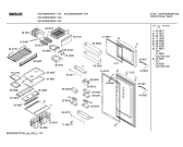 Схема №1 KSU40600GB с изображением Дверь для холодильной камеры Bosch 00218603